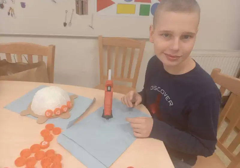 Naše víčková kamarádka želva