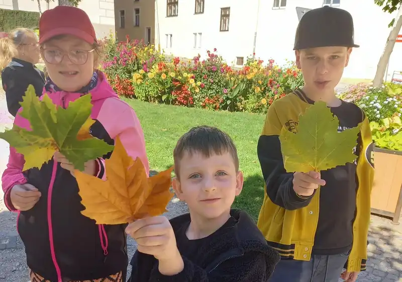 Slavnost padajícího listí - týden v přírodě a s přírodninami