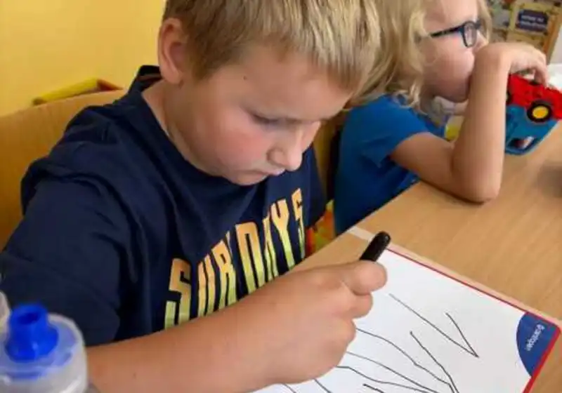 Naše první dny ve škole:)