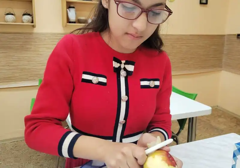Pečeme jablečný štůdl