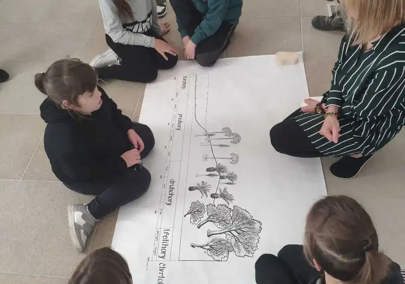 Edukační program v muzeu - Fosilie