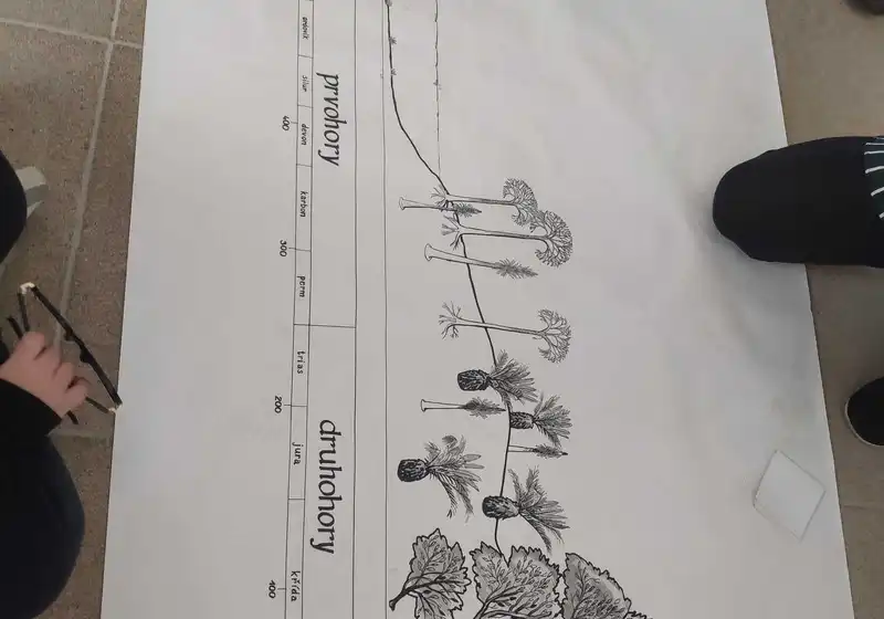 Edukační program v muzeu - Fosilie