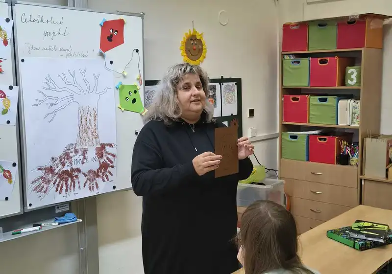 Celoškolní projekt "Týden našich emocí a přátelství" 3.den listy emocí