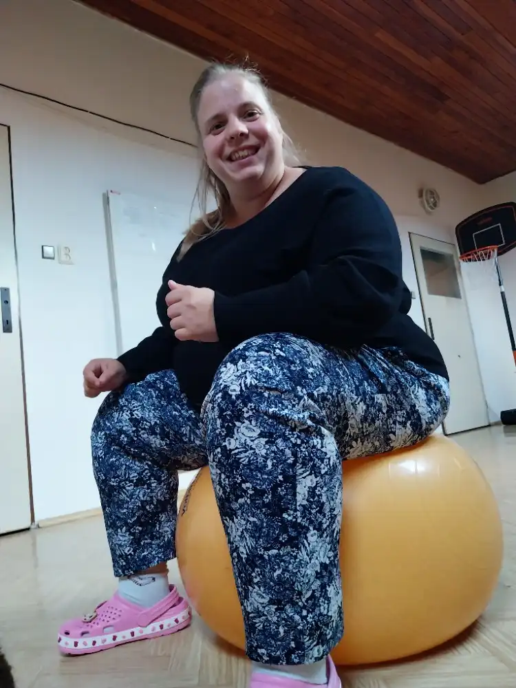 Cvičení na balonu
