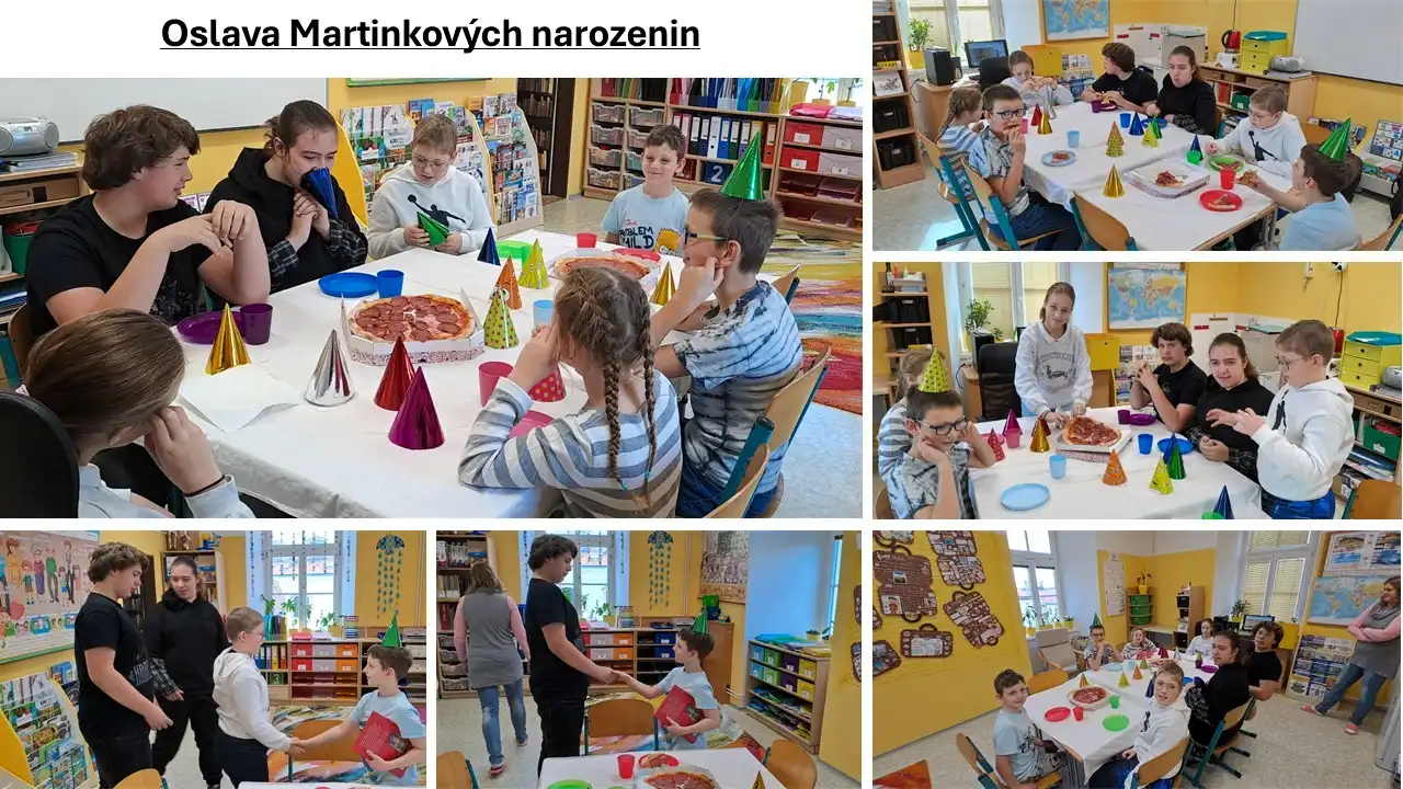 Martinova narozeninová oslava